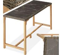 tectake Garden Table Lovas in Natural | Size: 6 Person TECTAKE Natural 6 Person