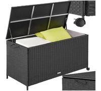 Garden Furniture Rattan Storage Box Set Aluminium Corner Balcony Cushion Box