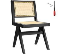 tectake Accent Chair Lizzy Per Piece - Black | Size: 1 Pack TECTAKE Black 1 Pack