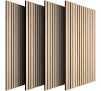 tectake Acoustic Wall Panels - Light Oak TECTAKE Light Oak