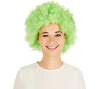 tectake Clown Wig - Green, Green