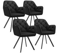 Armchair Accent Chair Swivel Padded Office Dining Chairs Living Room Armchairs