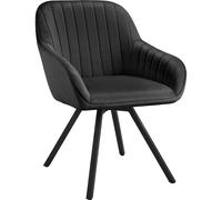 tectake Armchair Snug Per Piece - Black | Size: 1 Pack TECTAKE Black 1 Pack