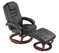 tectake Armchair William in Black TECTAKE Black