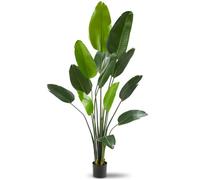 Tectake 180Cm Artificial Bird Of Paradise Tree, Green