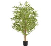 tectake Artificial Plant Bamboo in Green | Size: 180 cm TECTAKE Green 180 cm