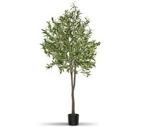Tectake Artificial Plant - Olive Tree, Realistic Look, Low-Maintenance 180 Cm