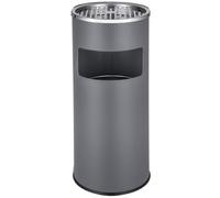 Bin Ashtray Stand Floor Standing Rubbish Outdoor Litter Bucket Garden Events