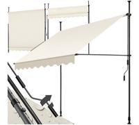 tectake Awning in Beige | Size: Large TECTAKE Beige Large