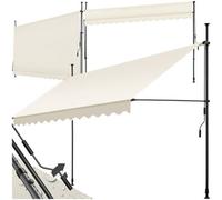 tectake Awning in Beige | Size: Large TECTAKE Beige Large