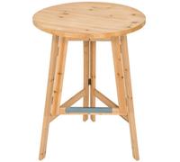 Wooden Folding High Table Massive Pinewood Bar Bistro Garden Patio Furniture
