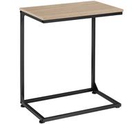 Tectake Bedside Table Cardiff - Industrial Style, 55.5 X 35 X 67 Cm - Industrial Wood Light, Oak Sonoma