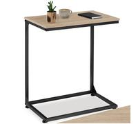 Tectake Bedside Table Cardiff - Industrial Style, 55.5 X 35 X 67 Cm - Industrial Wood Light, Oak Sonoma