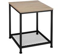 tectake Bedside Table Derby in Light Oak TECTAKE Light Oak