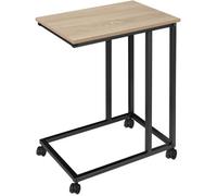 Bedside table metal and wood levels tray table coffee table industrial