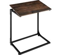 tectake Bedside Table Ruston in Dark Brown TECTAKE Dark Brown
