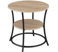 tectake Bedside Table Saint Louis in Light Oak TECTAKE Light Oak