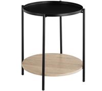 tectake Bedside Table Sunderland in Light Oak TECTAKE Light Oak