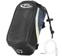 tectake Bicycle Bag - Black/Grey/Green TECTAKE Multicolor
