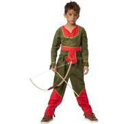 tectake Boy's Brave Mohican Costume | Size: 5-6 Years TECTAKE Multicolor 5-6 Years