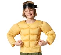 tectake Boy's Children's Muscle Shirt in Yellow | Size: 10-12 Years TECTAKE Yellow 10-12 Years