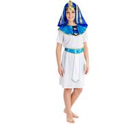 tectake Boy's Little Pharaoh Costume in White | Size: 6-7 Years TECTAKE White 6-7 Years