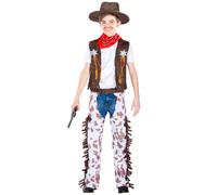tectake Boy's Little Sheriff Costume in Brown | Size: 3-5 Years TECTAKE Brown 3-5 Years