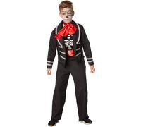 tectake Boy's Scary Gentleman | Size: 7-8 Years TECTAKE Multicolor 7-8 Years