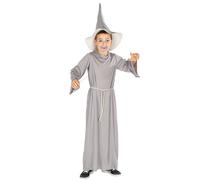 tectake Boy's Wizard Costume For Kids | Size: 8-10 Years TECTAKE Multicolor 8-10 Years