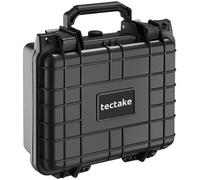 tectake® Universal Hard Case with 3 Foam Inserts, Lightweight & Robust, Shock-, Dust-, & Water-Resistant, Incl. Seal Ring, Snap Closures & Pressure Relief Valve - Ideal Camera Case & Tool Case - L