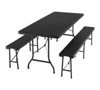 Folding Camping Table Picnic Small Bench Set Portable BBQ Camp Trestle Car Boot