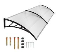 Porch Awning Canopy Front Door Roof Canopies Transparent Plastic Waterproof