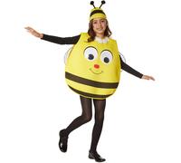 Kids Costume Bumble Bee Big Eyes Insect Bug Animal Fancy Dress Carnival Outfit