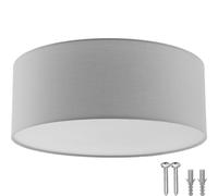 tectake Ceiling Light Circum in Grey TECTAKE Grey