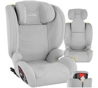 Tectake Car Seat Levi Ece R129/03 I-size And Isofix Approved Washable Cover, Grey