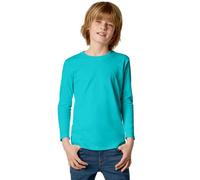 Tectake Children Long-Sleeved Top -304456 - Turquoise 116 (5-7Y)