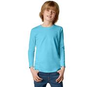 tectake Children's Long-sleeved Top in Light Blue | Size: 10-12 Years TECTAKE Light Blue 10-12 Years
