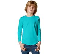 tectake Children's Long-sleeved Top in Turquoise | Size: 3-4 Years TECTAKE Turquoise 3-4 Years