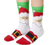 Christmas Socks Unisex Warm Comfy Winter Xmas Ladies Men Santa Claus New Green