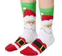 tectake Christmas Socks With Santa Motif | Size: 40-42 TECTAKE Multicolor 40-42