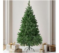 Tectake Christmas Tree - Artificial Christmas Tree With Injection-Moulded Needles And Bendable Branches - 140 Cm - Green
