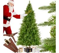 Tectake Christmas Tree Cupid - Artificial In Green, Pvc, Injection Moulded Needles, Green