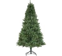 Tectake Christmas Tree Prancer - Artificial In Green, Injection Moulded Needles - 210 Cm - Green