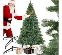 Tectake Christmas Tree Prancer - Artificial Tree In Green, Injection Moulded Needles- Green
