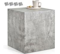 Tectake Coffee Table Lasley In A Minimalist Cube Design With 45 Kg Load Capacity - Concrete Look