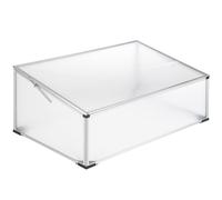 tectake Cold Frame Aluminum 102 X 61 X 41 / 31 Cm in Clear TECTAKE Clear