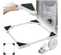 Tectake Connection Frame Parret - Adjustable, Including Ratchet Rope - Silver