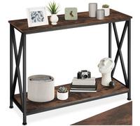 Tectake Side Table Tacoma 100X35X80.5Cm - Brown