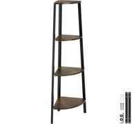 Newbridge Four-Tier Corner Shelving Unit, none