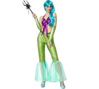 tectake Costumes Fantasy Women's Mermaid 2 in Green | Size: XL TECTAKE Green XL